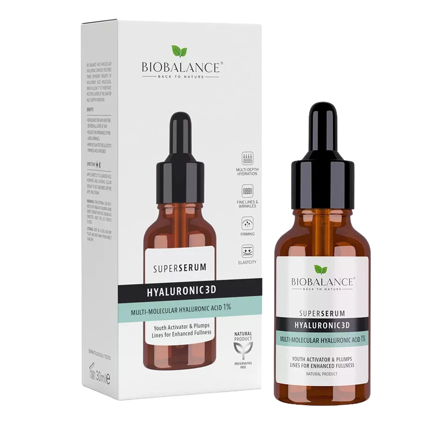 biobalance 3d hialuronsav szuperszérum arcra 30ml