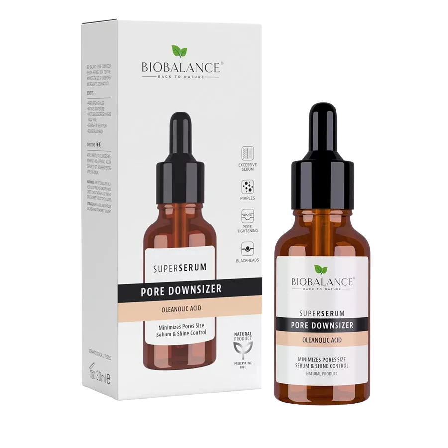 biobalance pórusösszehúzó szuperszérum arcra oleánolsavval 30ml
