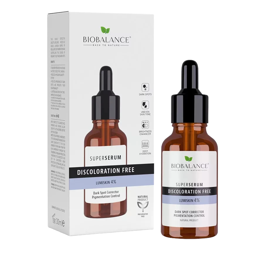 biobalance pigment és sötét foltok elleni szuperszérum arcra 30ml