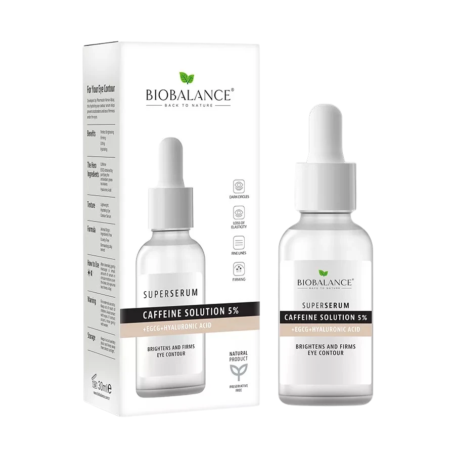 biobalance koffeines szuperszérum karikás szemkörnyékre 30ml