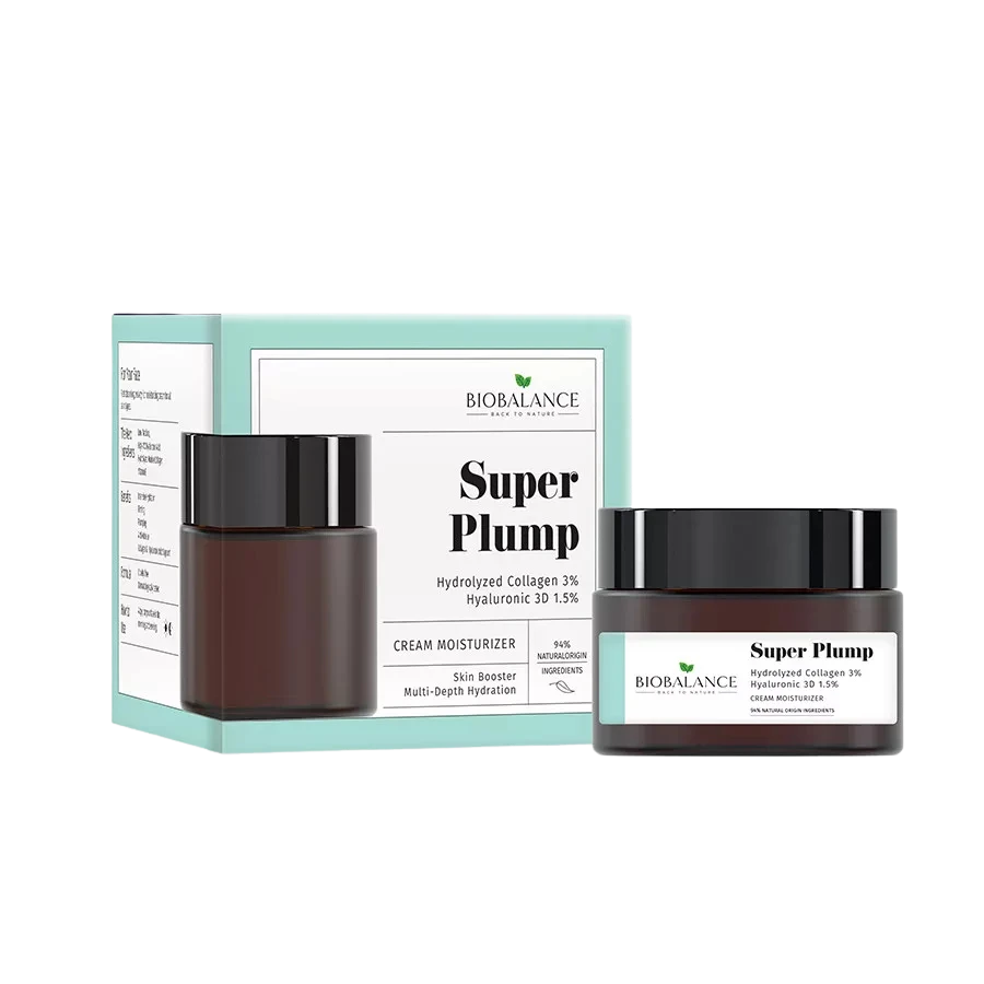 biobalance szuper bőrfeltöltő intenzív hidratáló arckrém tengeri kollagénnel és hialuronsavval 50ml