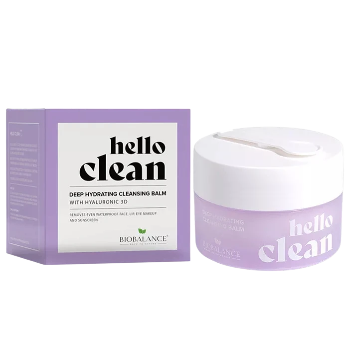 biobalance hello clean 3in1 mélyhidratáló arctisztító balzsam 100ml