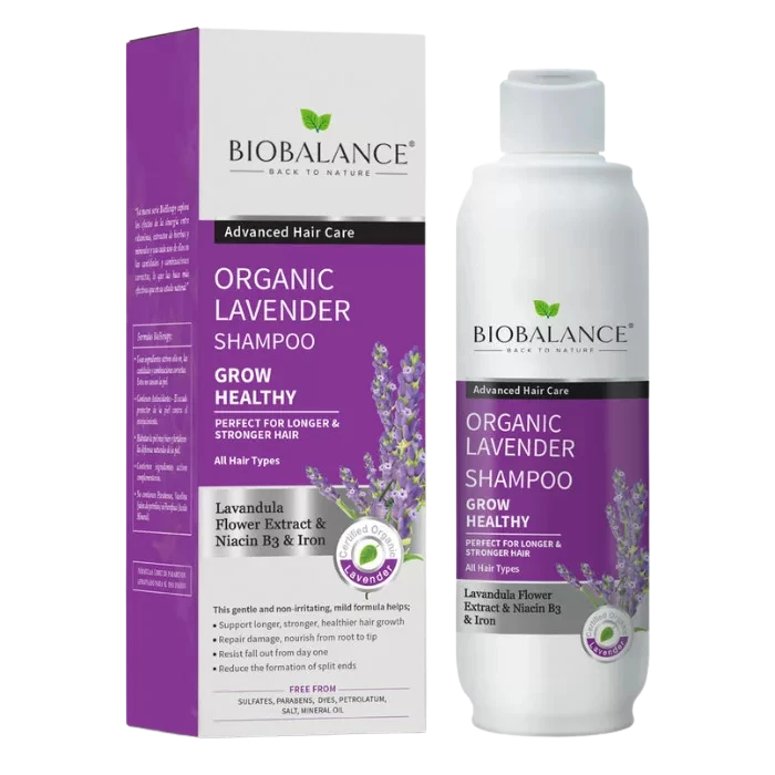 biobalance hajerősítő sampon bio levendulával minden hajtípusra 330ml