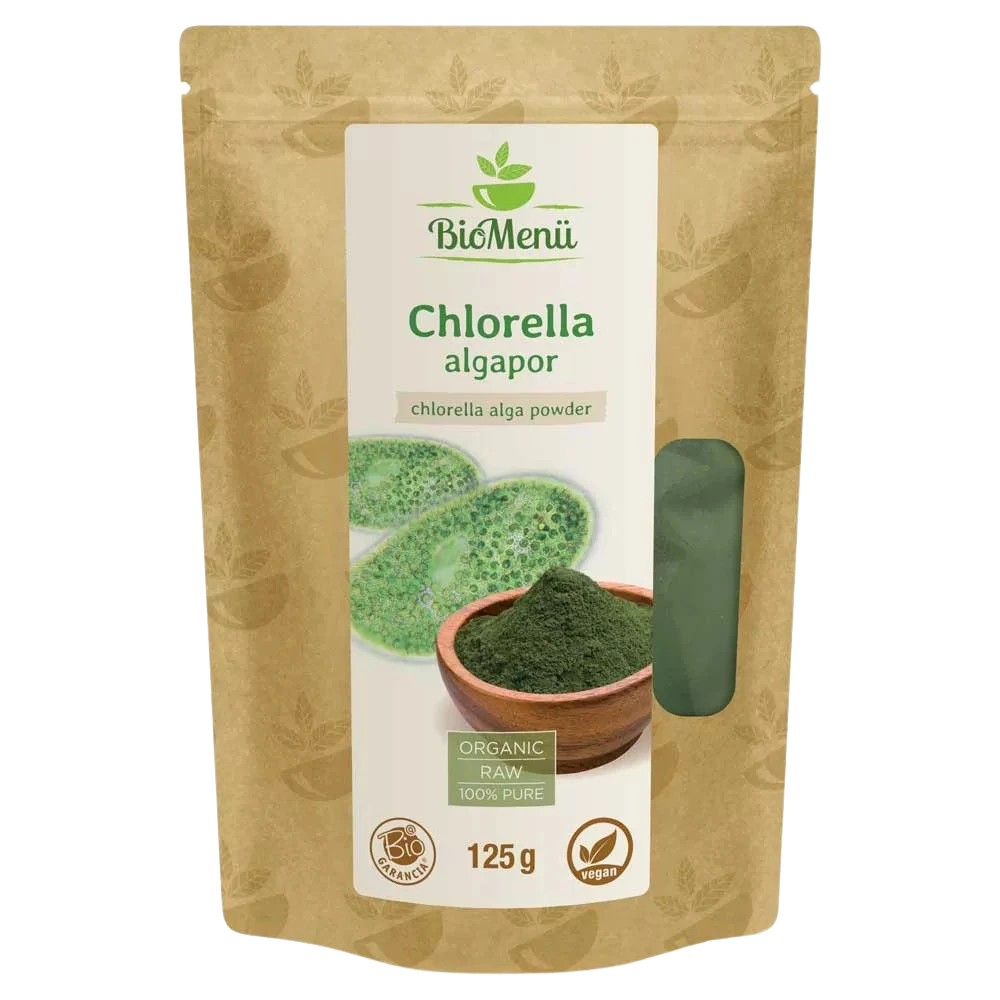 biomenÜ bio chlorella alga 125g