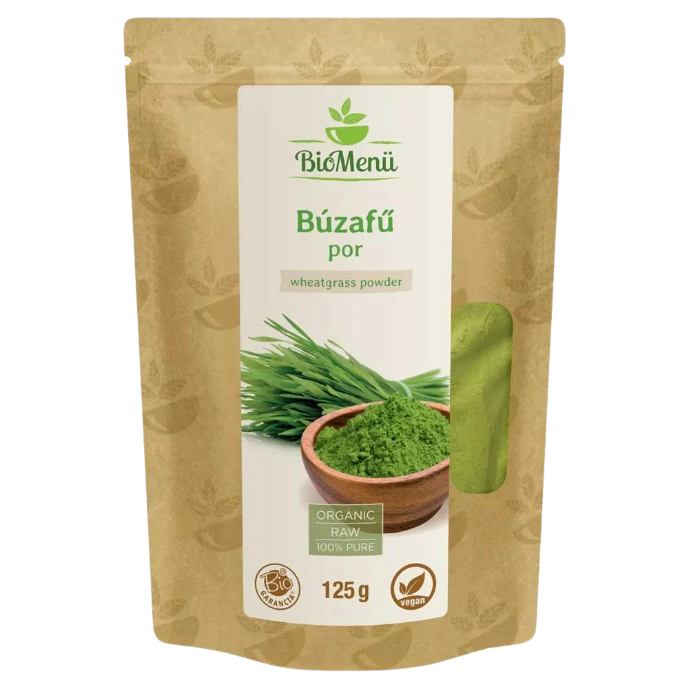 biomenÜ bio búzafű por 125g