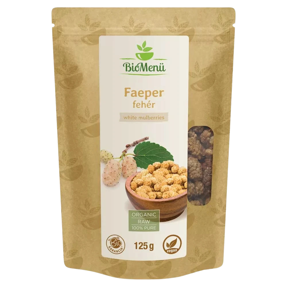 biomenÜ bio faeper fehér 125g