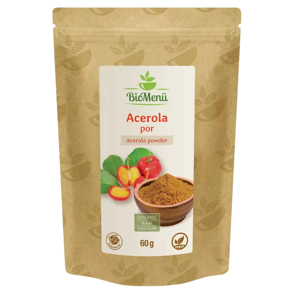 biomenÜ bio acerola bogyó por 60g
