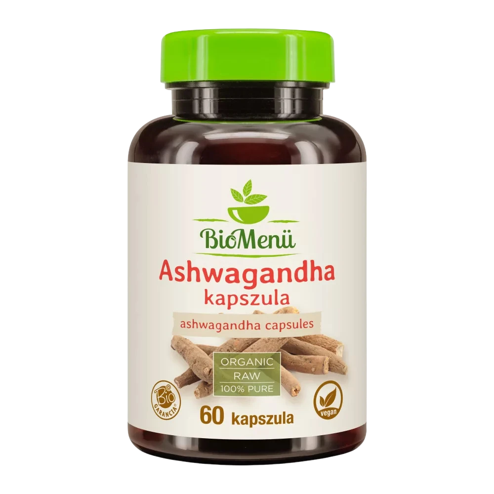 biomenÜ bio ashwagandha 60db kapszula