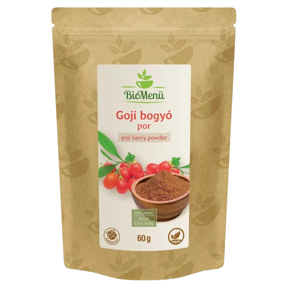 biomenÜ bio goji bogyó por 60g