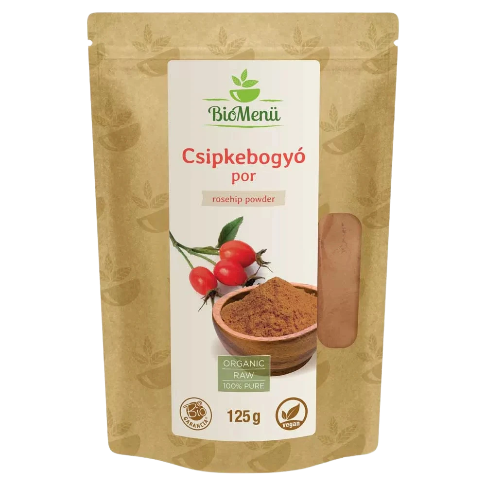 biomenÜ bio csipkebogyó por 125g
