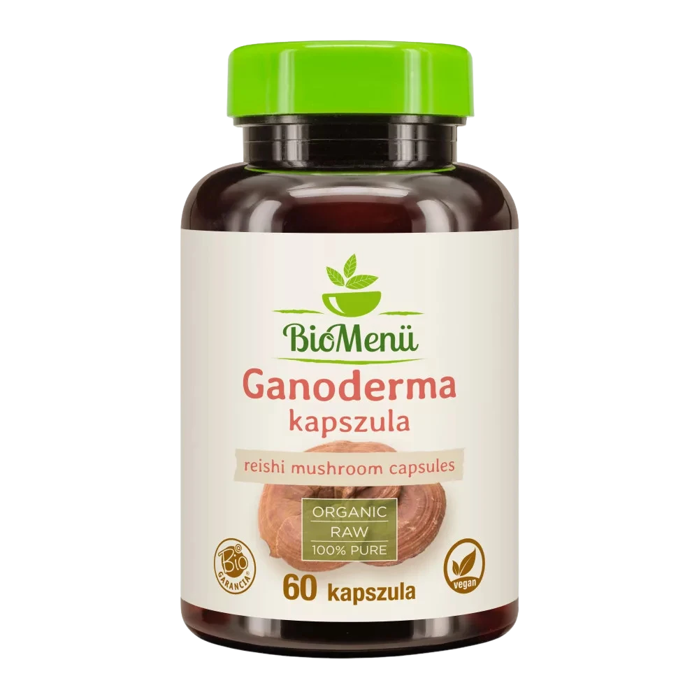 biomenÜ bio ganoderma gomba 60db kapszula