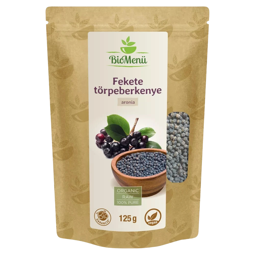biomenÜ bio fekete törpeberkenye 125g