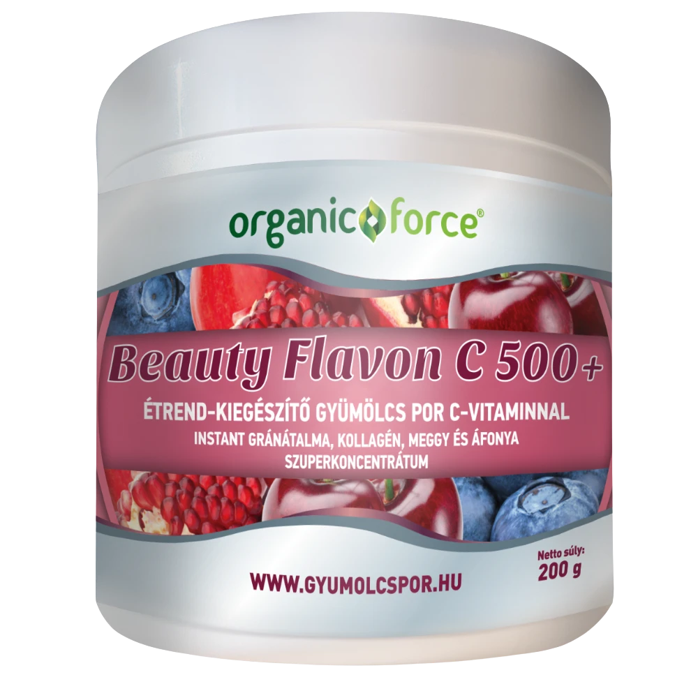 organic force beauty flavon c 500+ 200g
