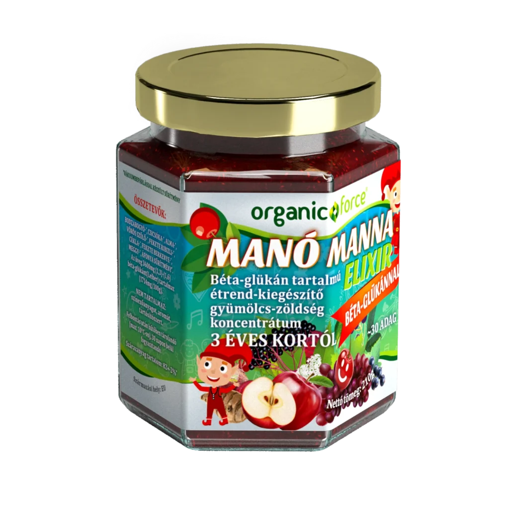 organic force manó manna elixír 210g