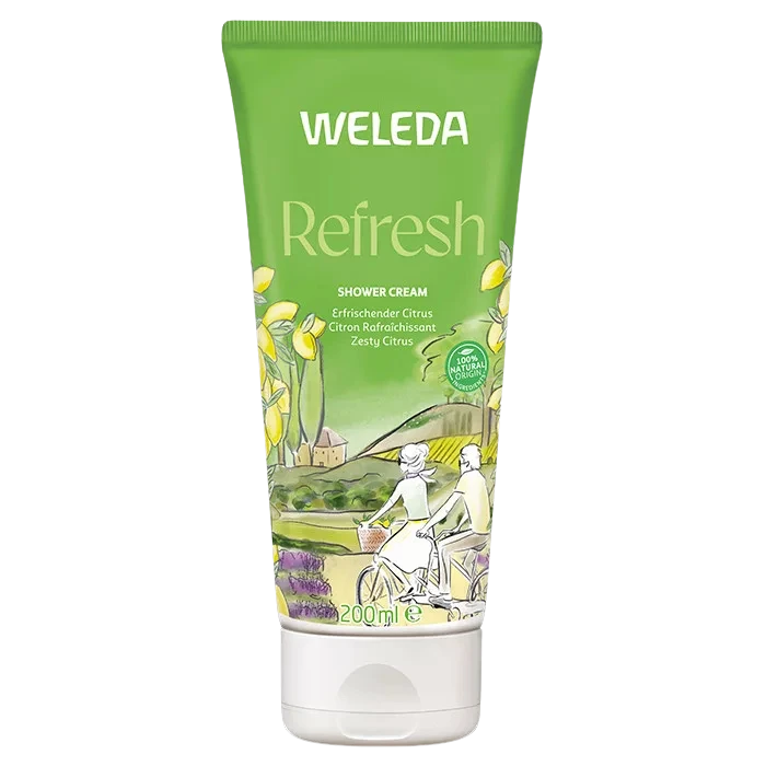 weleda frissítő citrusos natúr krémtusfürdő 200ml