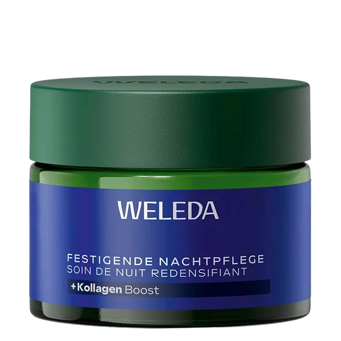 weleda 50+ Öregedésgátló Éjszakai arckrém kék enciánnal és havasi gyopárral 40ml