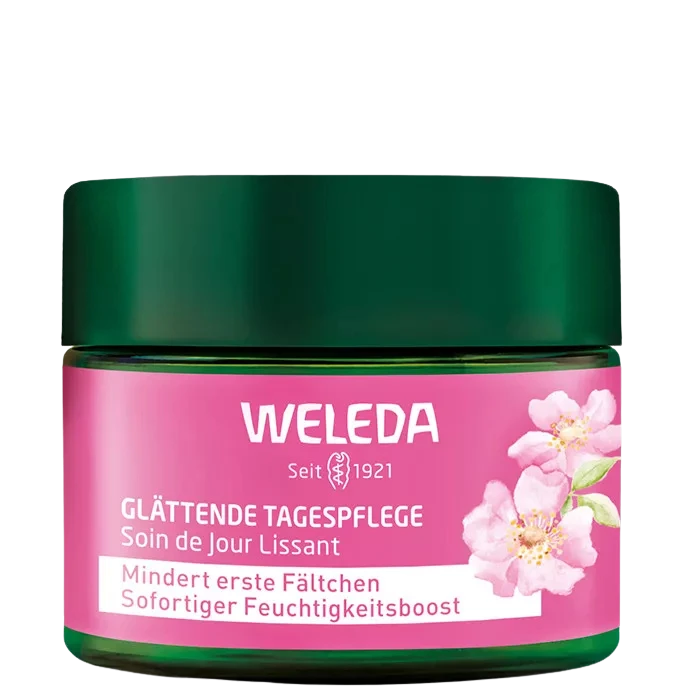 weleda 25+ bőrsimító nappali arckrém vadrózsával és fehér teával 40ml