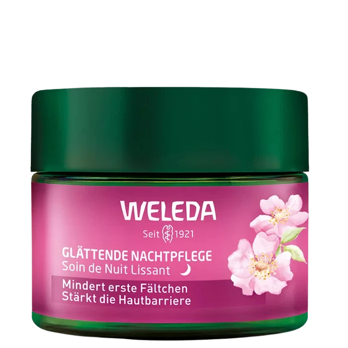 weleda 25+ bőrsimító Éjszakai arckrém vadrózsával és fehér teával 40ml