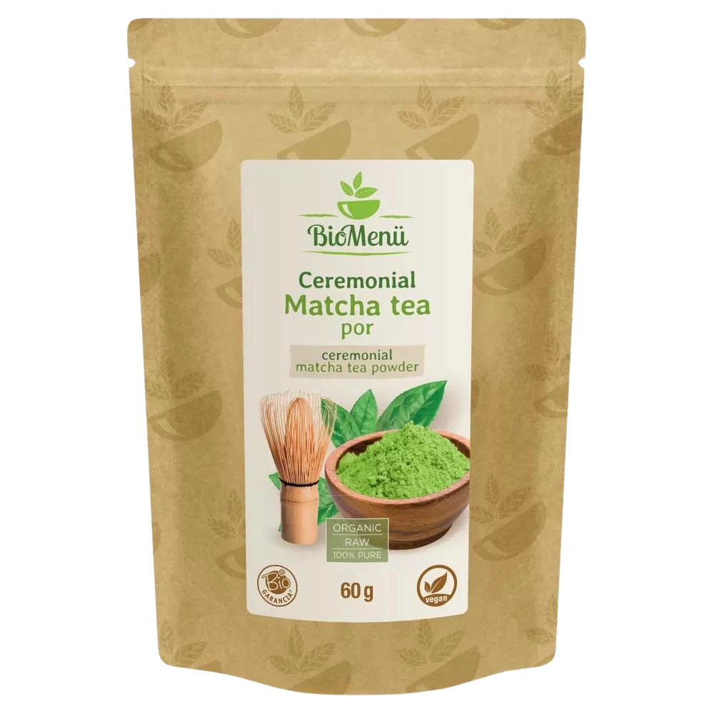 biomenÜ bio matcha tea ceremonial por 60g