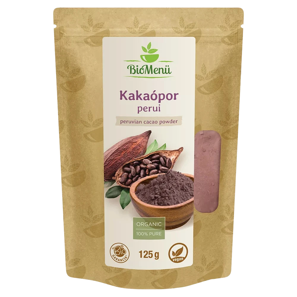 biomenÜ bio perui kakaópor 125g