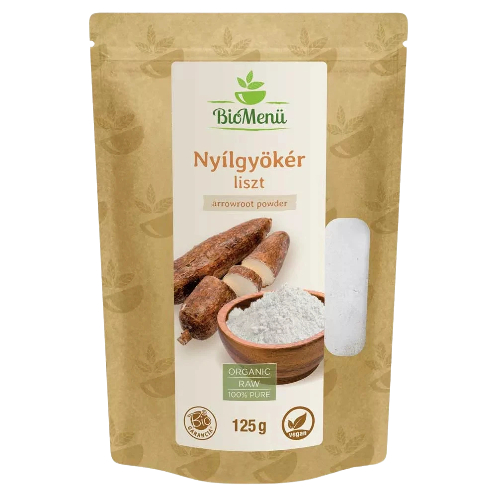biomenÜ bio nyílgyökérliszt 125g