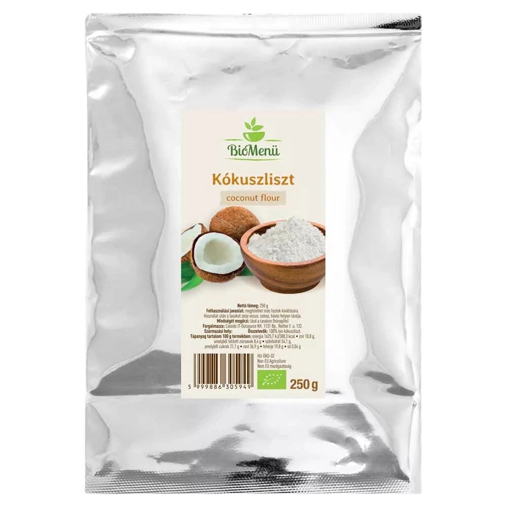 biomenÜ bio kókuszliszt 250g