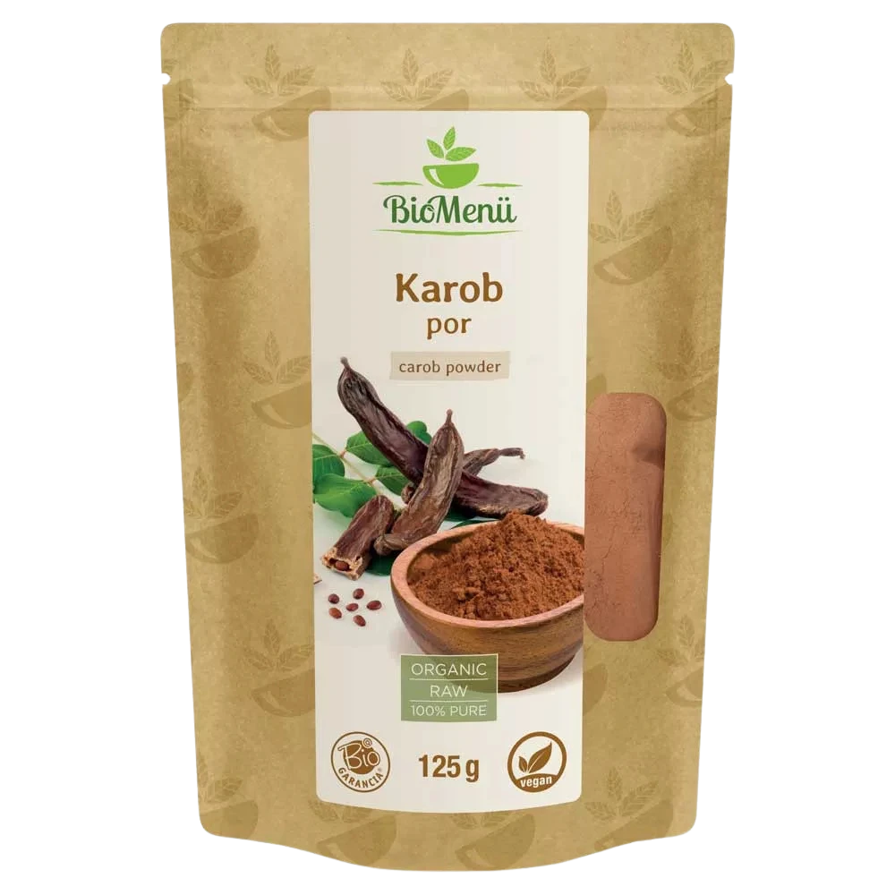 biomenÜ bio karob por 125g