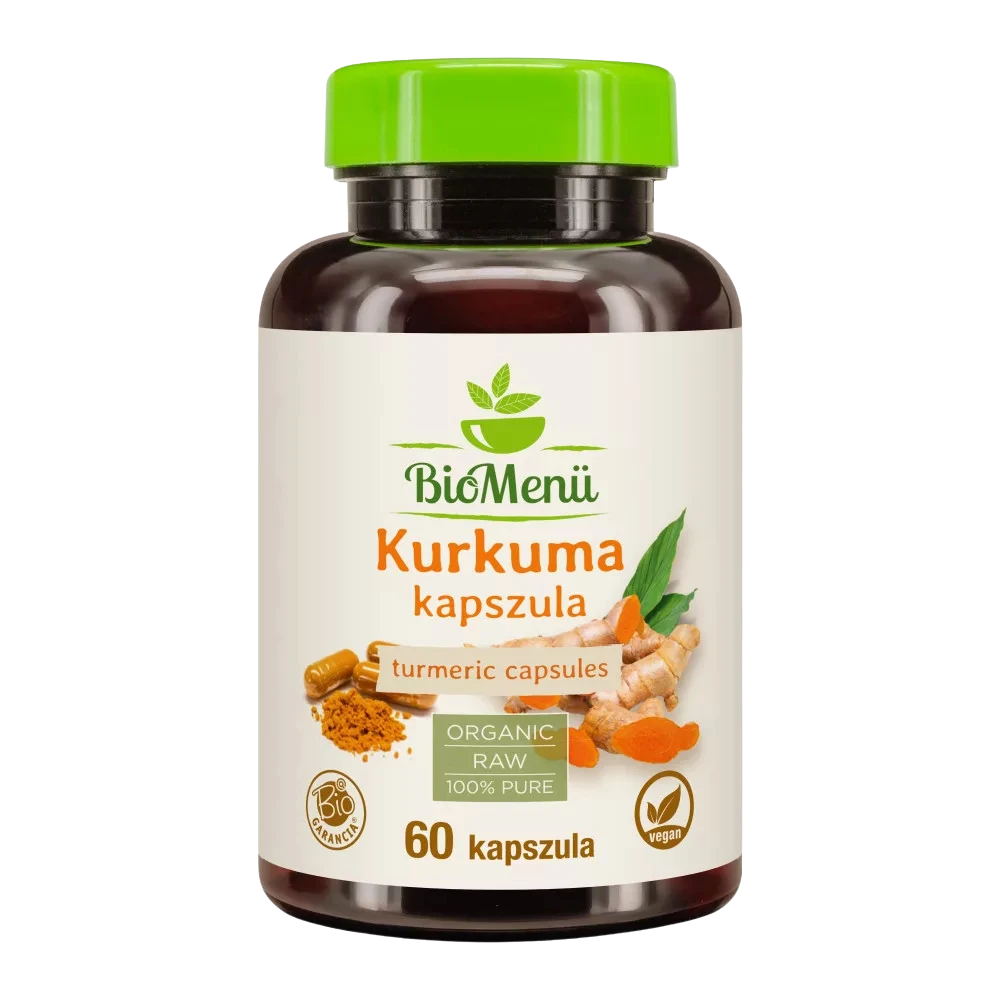biomenÜ bio kurkuma 60db kapszula