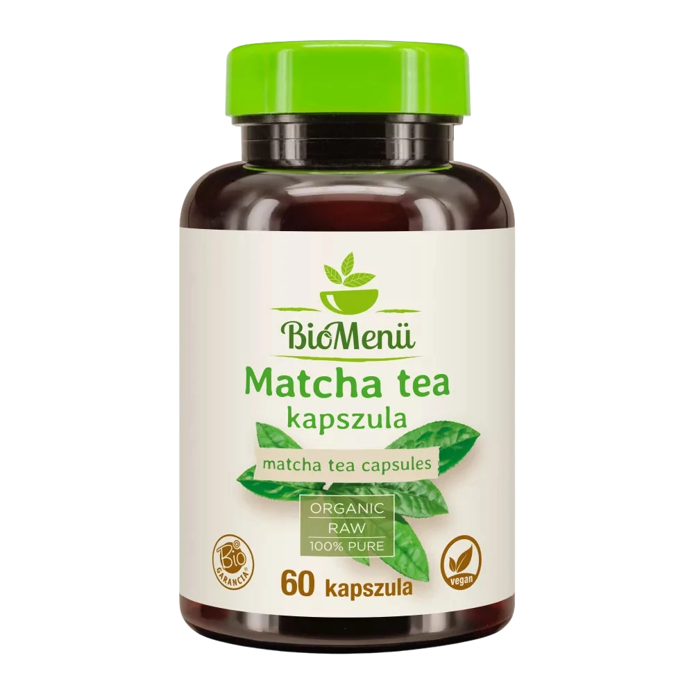biomenÜ bio matcha tea kapszula 60db kapszula