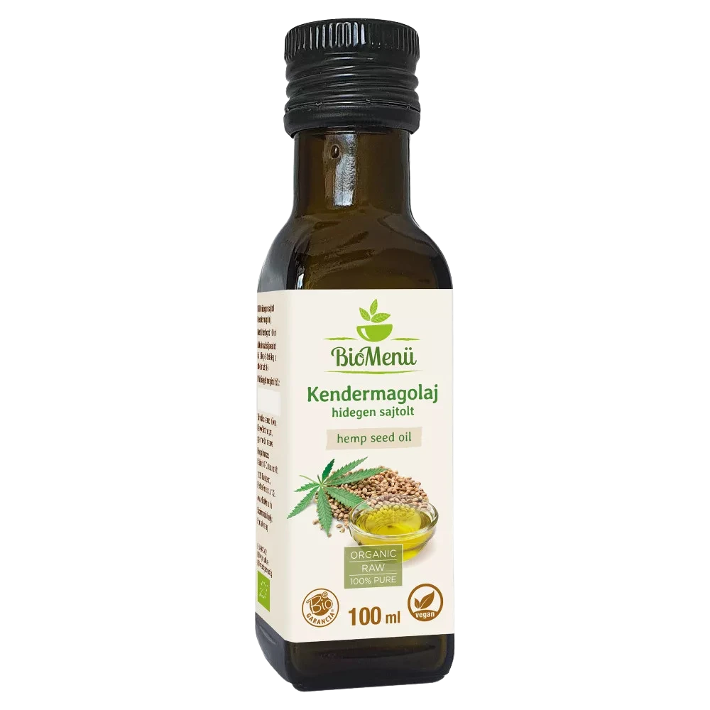 biomenÜ bio kendermagolaj 100ml