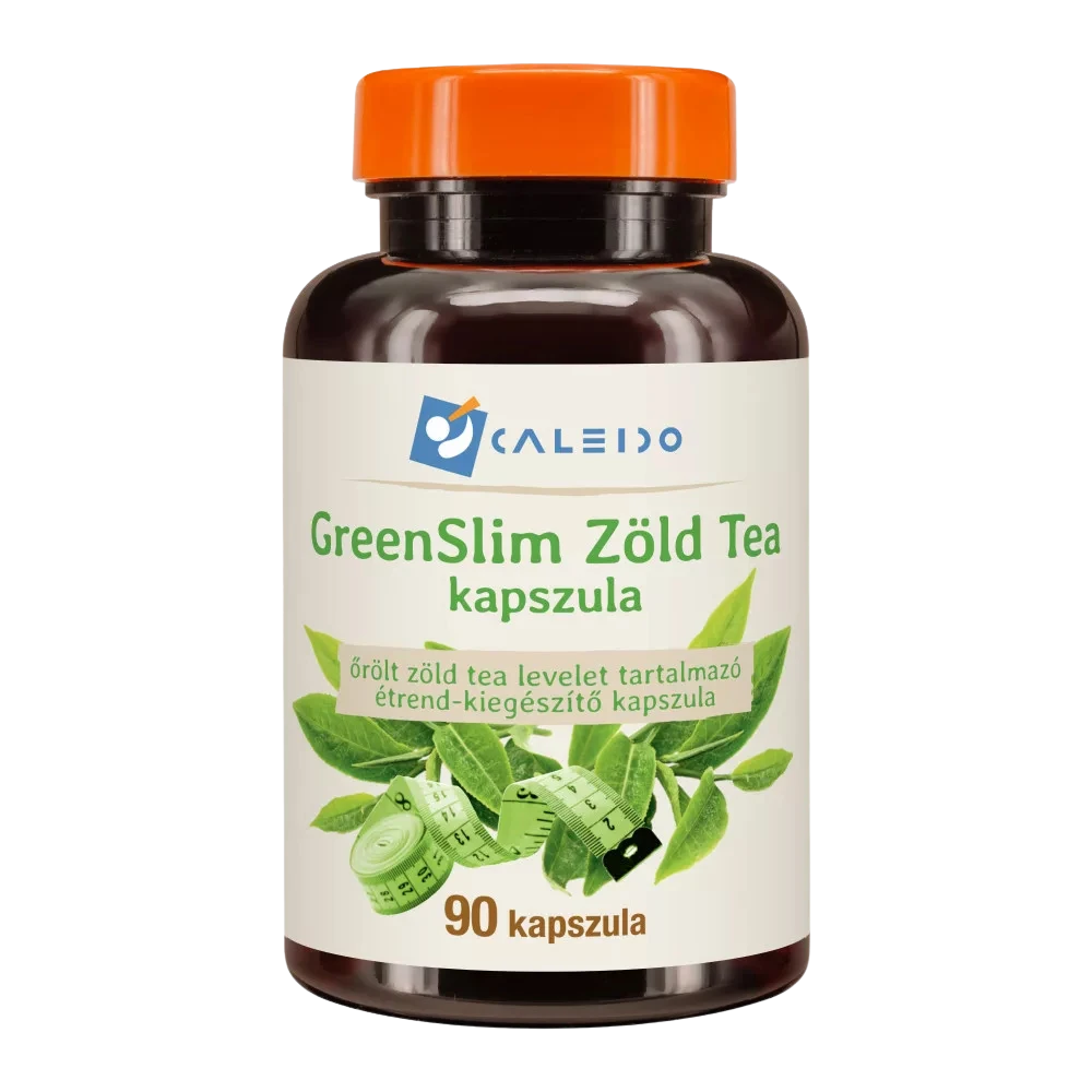caleido greenslim zöld tea kapszula 90db kapszula