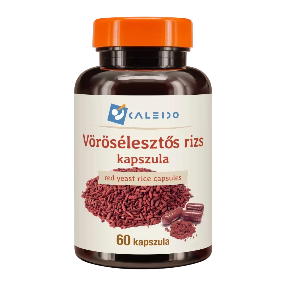 caleido vörösélesztős rizs kapszula 60db kapszula