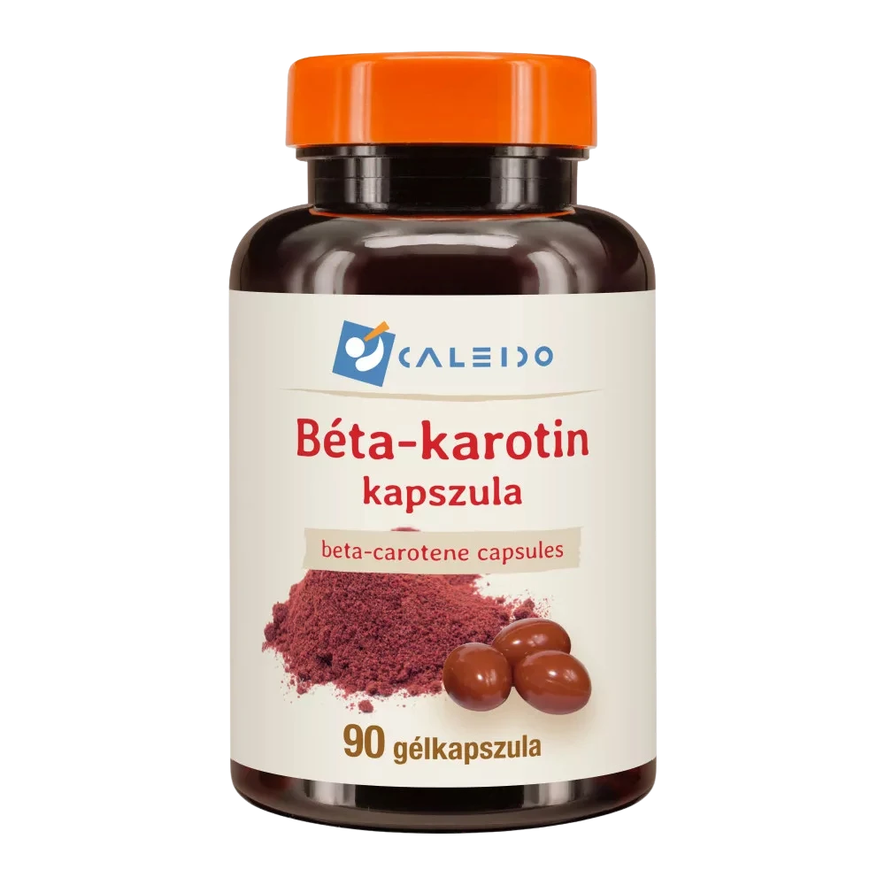 caleido béta karotin gélkapszula 90db kapszula