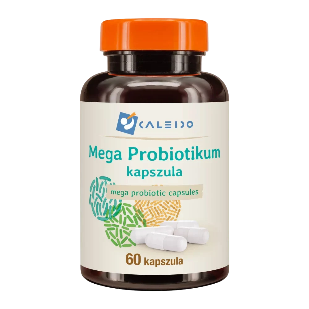 caleido mega probiotikum kapszula 60db kapszula