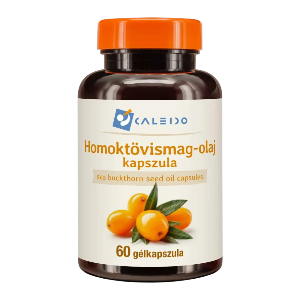 caleido homoktövismag olaj gélkapszula 60db kapszula