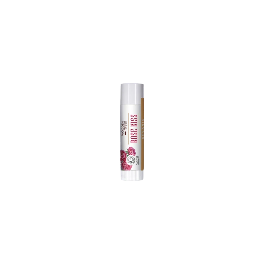 wooden spoon bio ajakbalzsam rose kiss 4.3ml